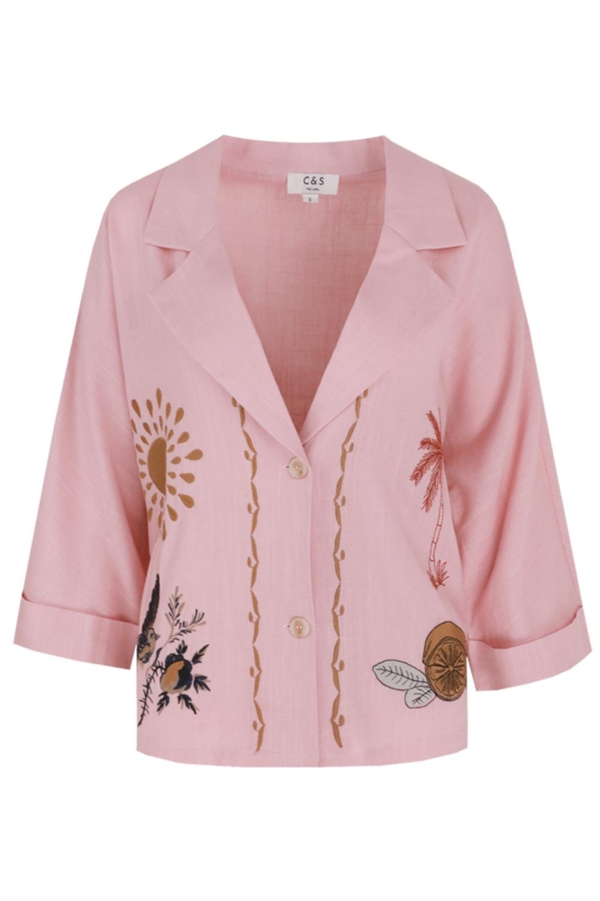TROYA BLOUSE 25ZBC05 224 BALLET PINK